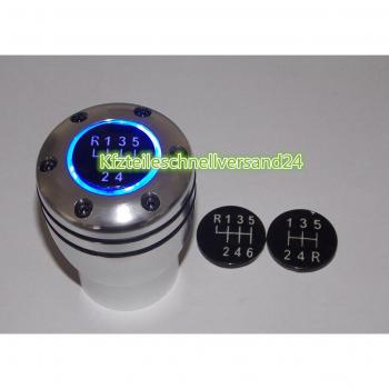 586 Perilla para Palanca de Cambios con Iluminación Led, Azul