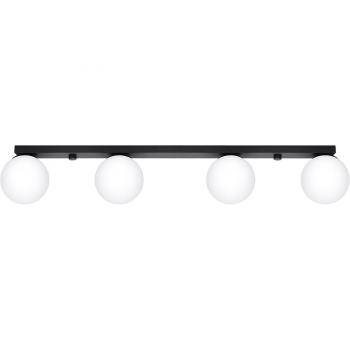 Plafón LED Moderno Sollux - Plafón para Dormitorio y Salón - 50-60Hz ~220-230V G9 4x12W Negro
