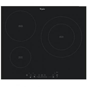 Placa de Inducción Whirlpool ACM865BA con 3 Zonas y Perfil Biselado
