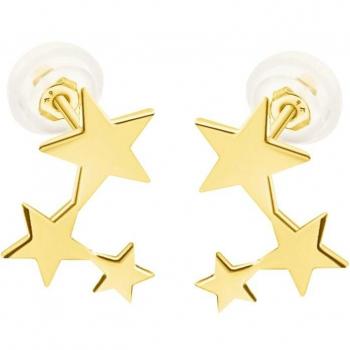 Pendientes de Oro Mujer Time Road con Motivo Estrella HIN00005
