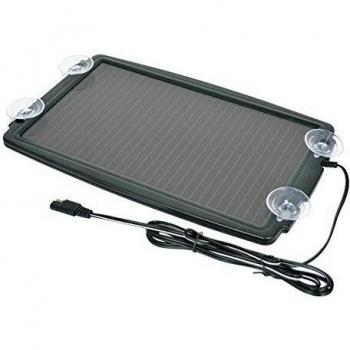 Cargador Solar de Batería 12V 138mA con Panel Solar de 2,4W