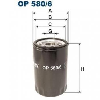 Filtron OP580/6 Bloque de Motor