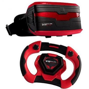 VR Entertainment- VR Volante Bluetooth y Gafas de Realidad Virtual para iOS iPhone y Android