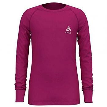 Odlo Bl Active - Camiseta de Manga Larga para niño, Unzutreffend, Bl Active Warm - Camiseta de Manga Larga, Infantil, Color Morado, tamaño 116