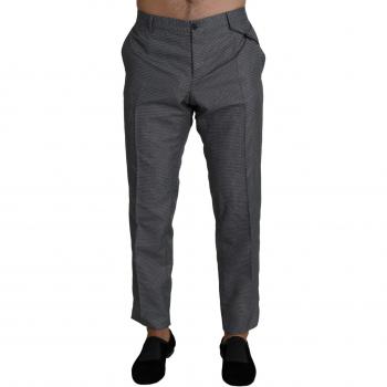 Dolce & Gabbana Gray Formal Dress Trouser Slim Fit Pants - IT54 | XL, Size: 2XL