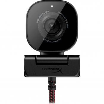 Cámara Web HP HyperX Vision S - 1080p Full HD, lente de vidrio, micrófono dual con cancelación de ruido, compatibilidad con Windows y Mac, soporte para transmisión en vivo y grabación