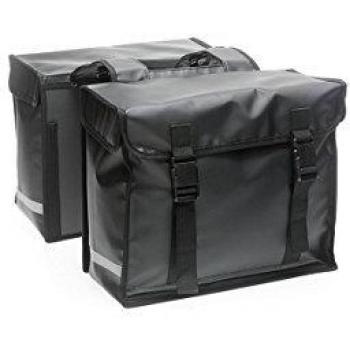 New Looxs Bisonyl Double Bolsillo Doble, Negro Mate, 46 Liter