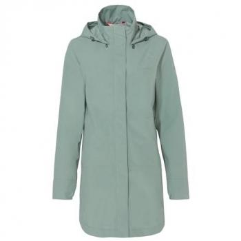 Vaude Women's Mineo 2.5L Waterproof Jacket Dusty Fern Size 42