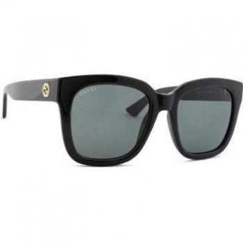 Gucci GG1338S 001 54 Black Oversized Square Sunglasses for Women, Size: 54 MM
