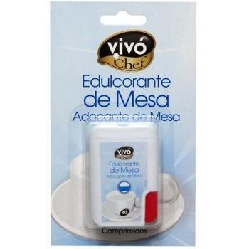 Edulcorante vivochef de facil disolucion caja de 60 sobres