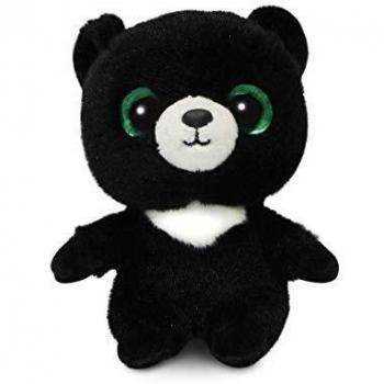 Aurora World Aurora, 61089, YooHoo, MAX Moon Bear, 15cm, Peluche, Negro, Color