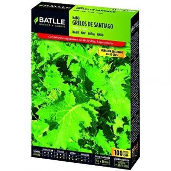 Semillas Batlle - Nabo Grelos De Santiago Sel. Greleiros Caja 100G