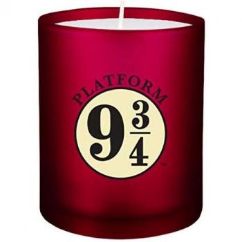 Harry Potter Plat 9 Glass Candle