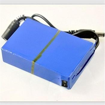 3000 ma-20000ma DC 12 V Super recargable AU Lithium-Ion batería Pack para enchufar para cámaras de videovigilancia DVR GPS Mini altavoz de productos digitales y de juguetes, 4000mA