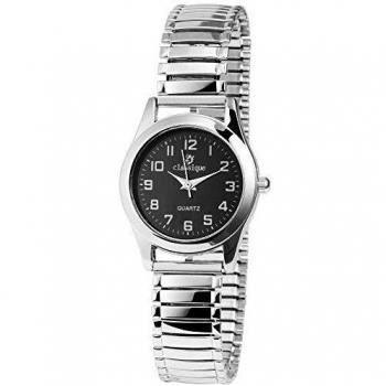 Reloj Analógico de Cuarzo para Mujer con Pulsera de Acero Inoxidable Classique