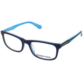 Superdry SDO 3009 105 Men's Eyeglasses Blue Size 54 (Frame Only) - Blue Light Block Available