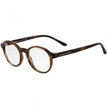 Armani 0AR7004 Gafas, STRIPED DARK BROWN, 47 para Hombre