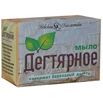 Set of 4pcs. Ecological Soap With Natural Birch Tar.