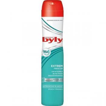 Byly Desodorante Extrem Frescor 96h Anti-manchas Blancas en Spray