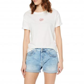 REPLAY Wa611r.000.100 479 Pantalones Cortos, Azul