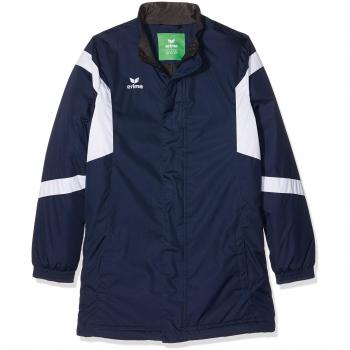 erima Classic Team Estadio Chaqueta, Infantil, Classic Team Stadionjacke, Azul Marino y Blanco, 164