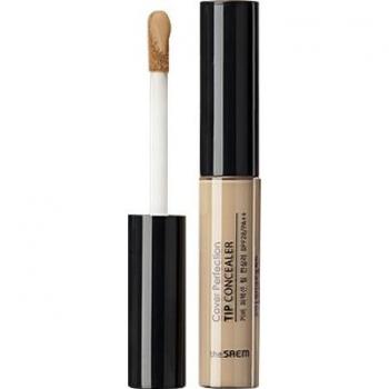The Saem Cover Perfection Tip Concealer SPF28 PA++ - 6.5g - Contour Beige