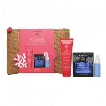 Apivita Neceser Bee Sun Safe SPF50 Gel-Crema 50ml + Regalo Booster+ Mascarillas Hidratantes