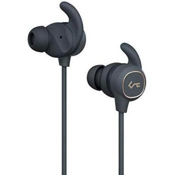 AUKEY Auriculares Bluetooth USB C, Auriculares Inalámbricos con Interruptor Inteligente, Impermeabilidad IPX6, Key Series B60, 8H de Duración de Batería, Micrófono Integrado para el Gimnasio y Correr