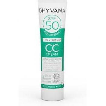 CC Cream SPF50 con Ácido Hialurónico Dhyvana