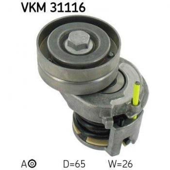 Juego de correas trapeciales poli V SKF VKMA 31137