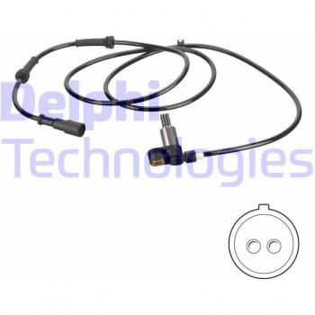 Sensor de ABS DELPHI SS20749 - Sensor de velocidad de la rueda, alta precisión, fácil instalación, compatible con múltiples modelos de vehículos