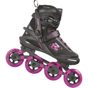 Roces Patines En Línea Pic Tif Mujer Negro-Rosa 400852 01