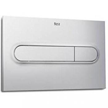 Roca In-Wall A890095002 - Placa accionamiento PL1 Dual, cromo mate