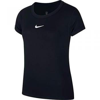 NIKE G Nkct Dry Top SS Camiseta de Manga Corta, Niñas, Black/