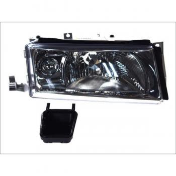 Faro principal DEPO 665-1106R-LD-EM Derecha con características de faro delantero, diseño específico para el lado derecho del vehículo, óptica clara, cumplimiento de normativas de seguridad y calidad
