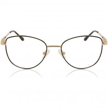 Cuadrado Montuta Completa Metal Dorados Gafas Recetadas para Hombre - Gafas Anti-Azules - SmartBuy Collection