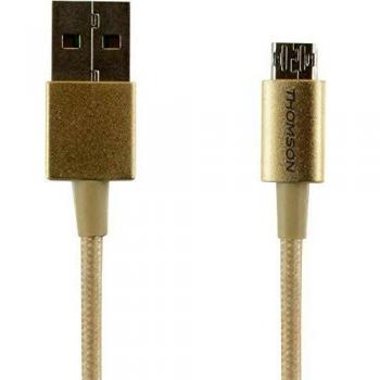 Cable USB/Micro USB Reversible Thomson Dorado 90 cm