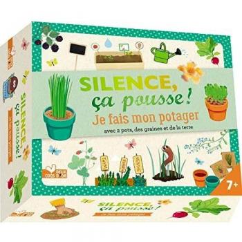 Kit de Jardinería Silencio, Crece Mi Huerto - Cofre con Accesorios