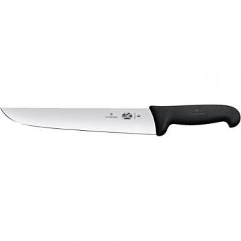 Cuchillo Carnicero Victorinox 23 cm con Hoja de Acero Inoxidable y Mango Fibrox Antideslizante
