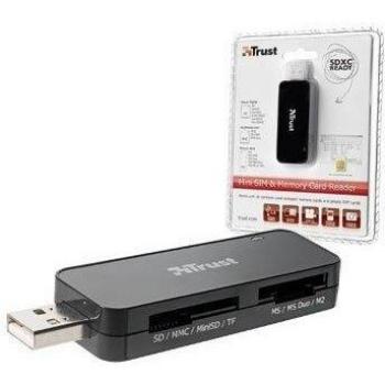Trust Mini SIM & Memory Card Reader