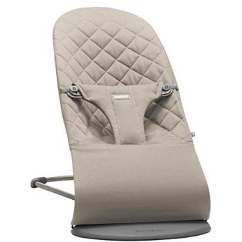 Hamaca BabyBjörn Bliss en Algodón, Color Gris Arena