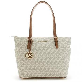 Michael Kors Jet Set Beige Shopper Bag for Women - One Size