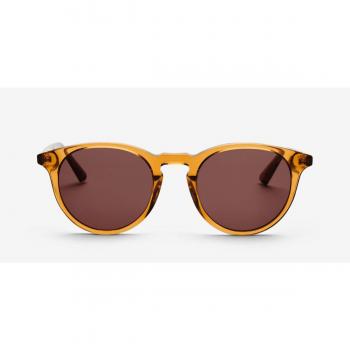 Messy Weekend DEPP Coffee Brown 49mm Orange Men's Sunglasses