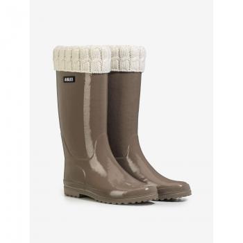 Aigle Eliosa Winter Chestnut Women's Rain Boots