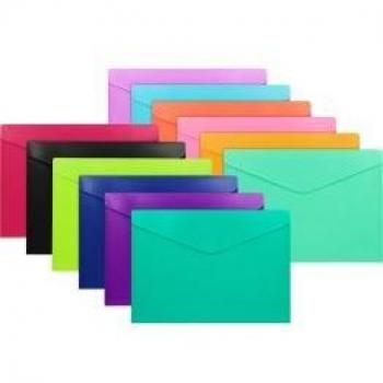 Sobre Broche Velcro PP Folio Plus Like Morado