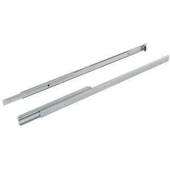 Guía mesa extensible Frontslide H47 1000 Unidi con freno, 1 tablero de 600mm, carga 90kg