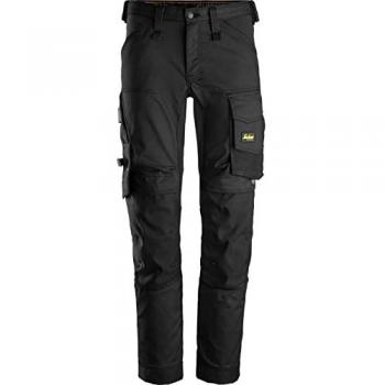 Pantalón de Trabajo Elástico Snickers 6341 Slim Fit Negro 41 37
