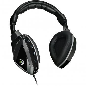 iogear Saga Binaural Diadema Negro - Auriculares con micrófono