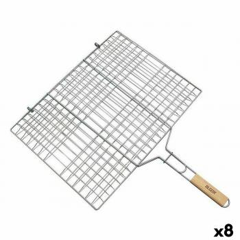 Parrilla Algon Barbacoa 50 x 38 x 1 cm (8 Unidades)