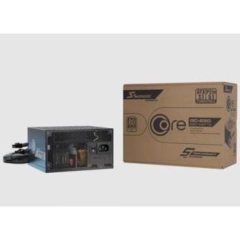 Fuente de Alimentación Seasonic CORE GC-650 ATX 3.1 650 W 80 PLUS Gold Cables Fijos